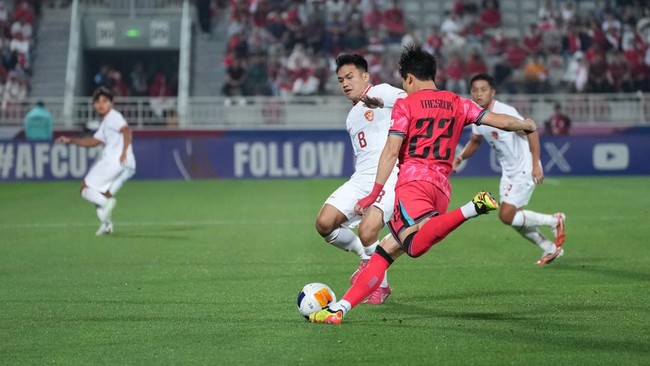 Indonesia Vs Korea Selatan Piala Asia U-23