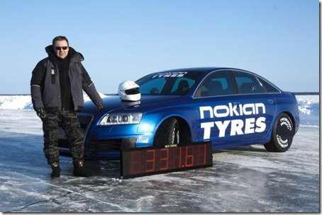 Nokian-tires-on-Audi-RS6-sets-ice-speed-world-record