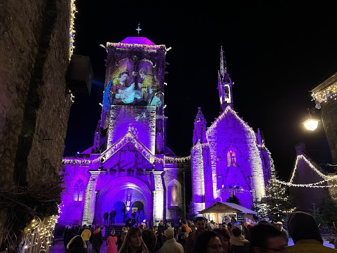 Balade photos de Noël à Quimper et Locronan (2022)