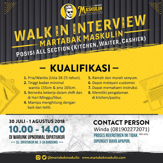 https://lokerkerjapt.blogspot.com/2018/07/walk-in-interview-martabak-maskulin.html