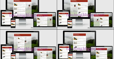 Free Responsive Blogger Template (default) Picture Window 1