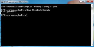 Nested if -javaform