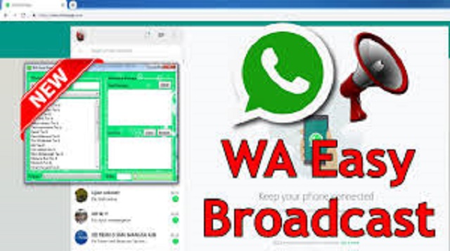 Cara Broadcast di WA Web