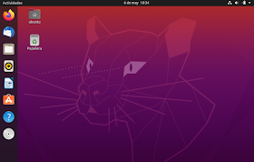 Escritorio Ubuntu 20.04 LTS