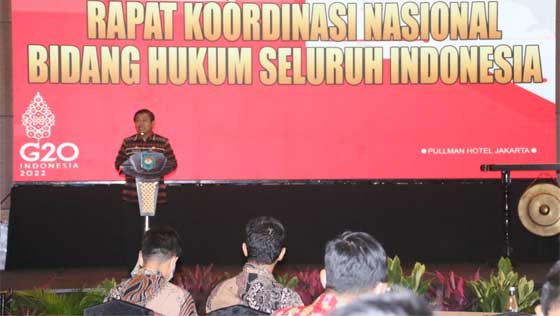 Kemendagri Gelar Rakornas Bidang Hukum Seluruh Indonesia 2022