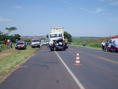 Man Crushed In Two Parts In A Car Accident