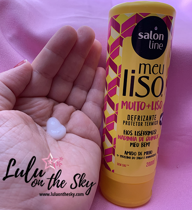 Defrizante Meu Liso Muito + Liso Amido de Milho Salon Line