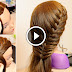 How To Create Lace Waterfall Braid Hairstyle, See Tutorial