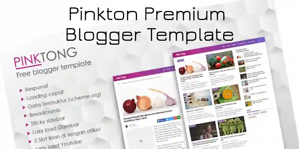 Pinktong Blogger Template Free Download - [Latest Version]