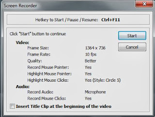 How to record the work that you are doing on your computer