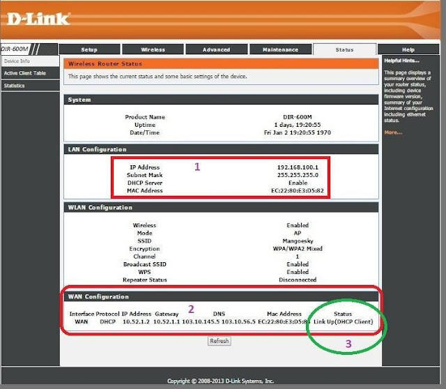 Setting Wifi D-Link DIR 600M