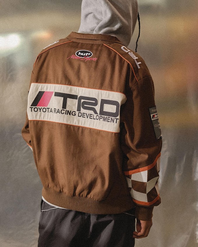 HUF &Toyota Racing Development revelam lookbook de coleção colaborativa