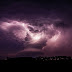 Supercell, Mammatus Clouds and Lightning over Nebraska