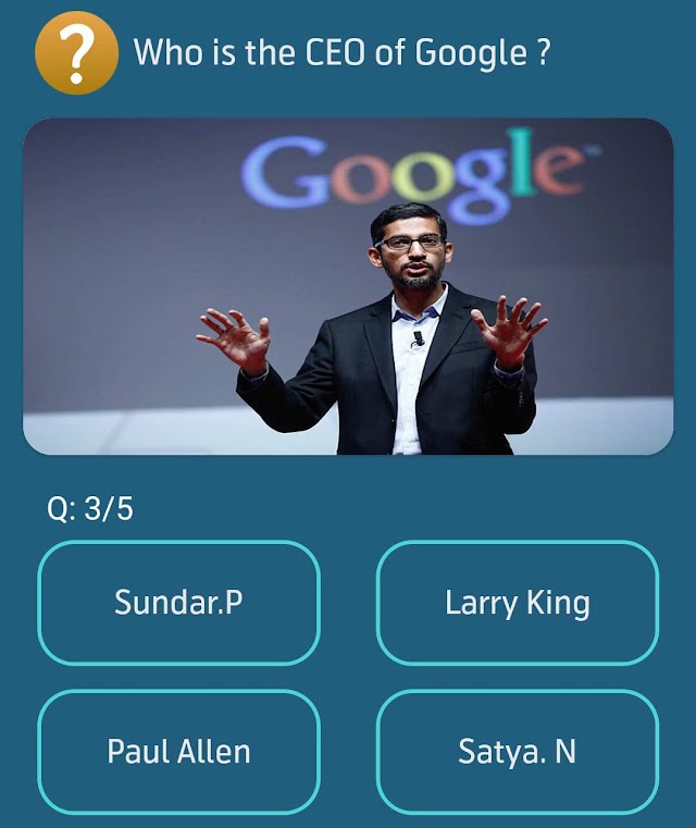 Who is the CEO of Google?