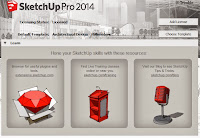 Sketchup program untuk 3 D Modelling