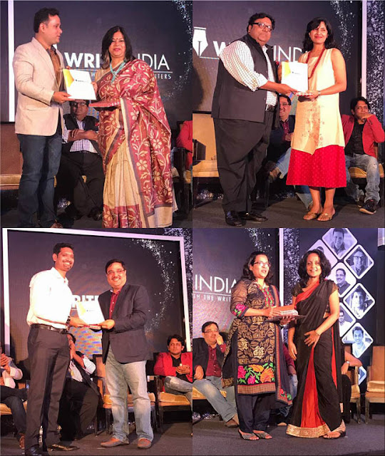  Write India book launch winners Sutapa Basu Kena Shree Ramya Vivek Tishampati Sen