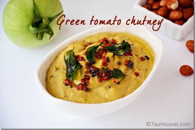 Green tomato chutney 