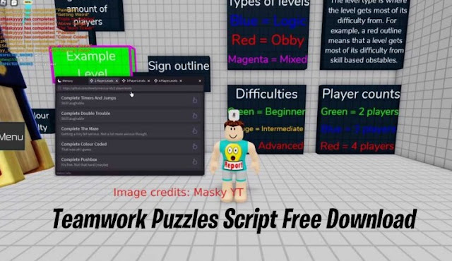 Teamwork Puzzles Script - Free Auto Win Levels 2023