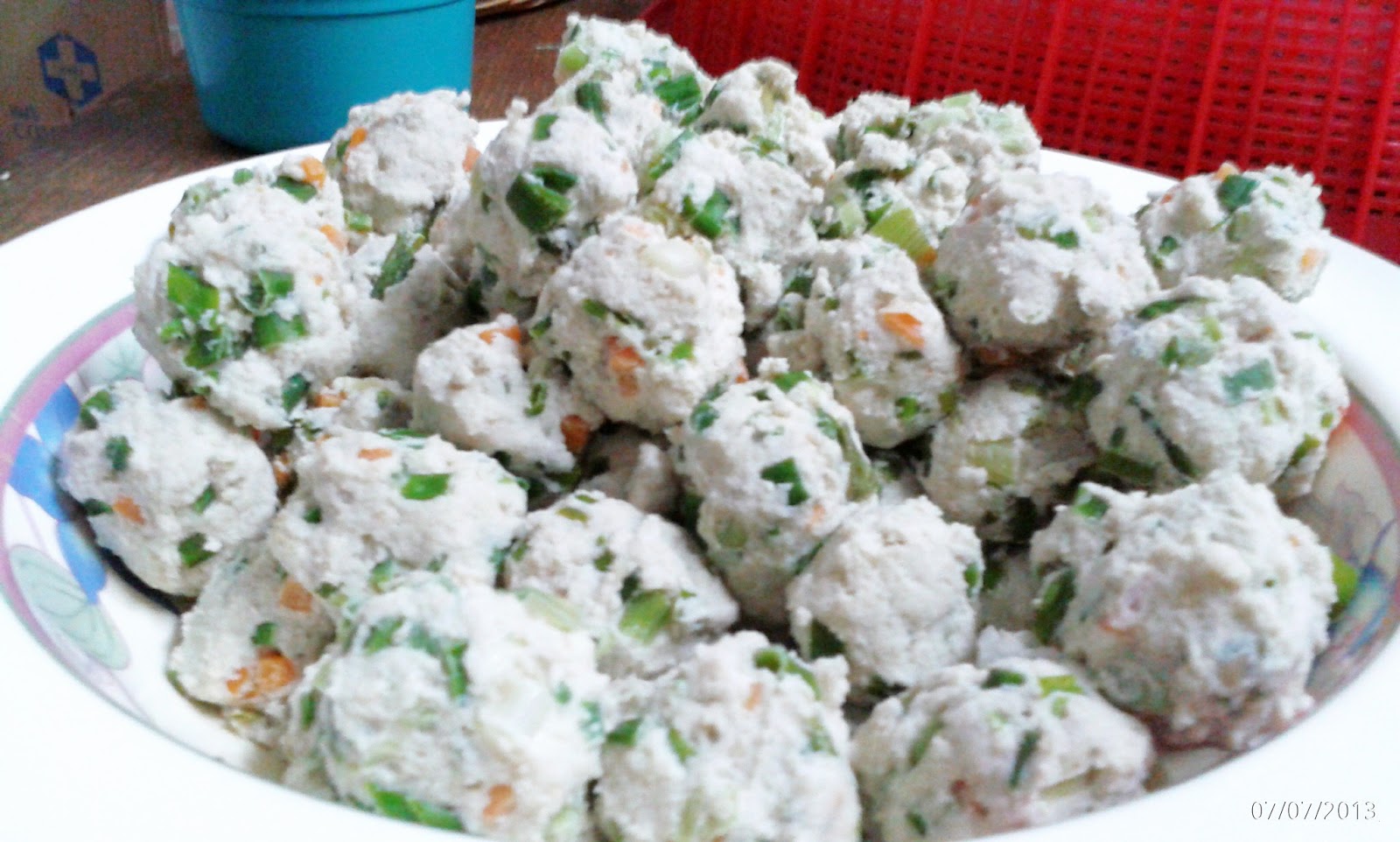 Apa-apa JER.: Resepi Chicken Ball yang sihat katanya