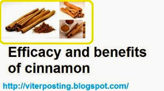 Efficacy and benefits of cinnamon