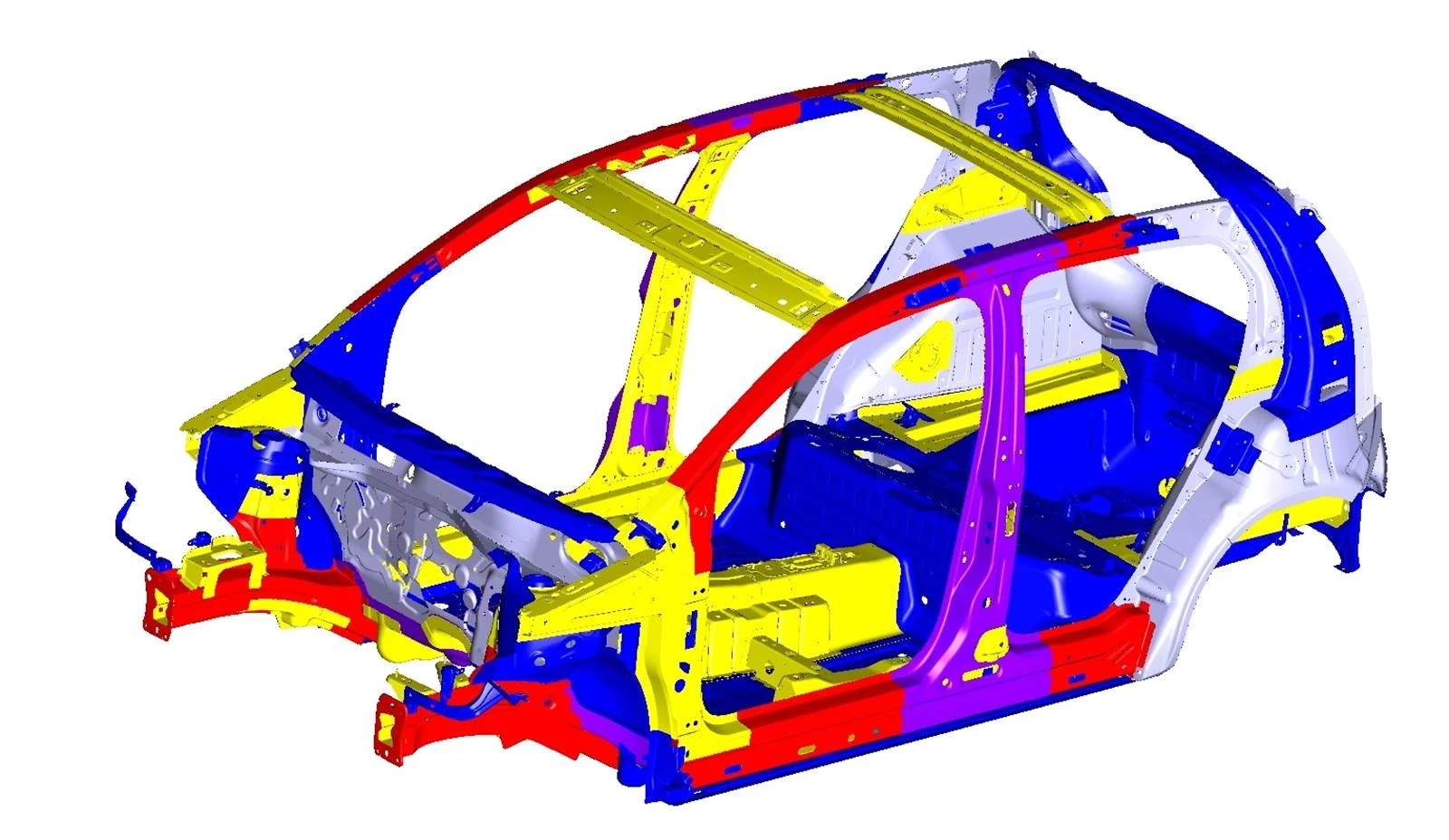 Volkswagen up! - carroceria com aço de alta resistência