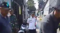 Lurah Jatibening Baru Geber Pengaspalan Jalan