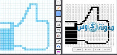 طريقة تصميم رسومات ASCII للفيس بوك في دقيقتين :