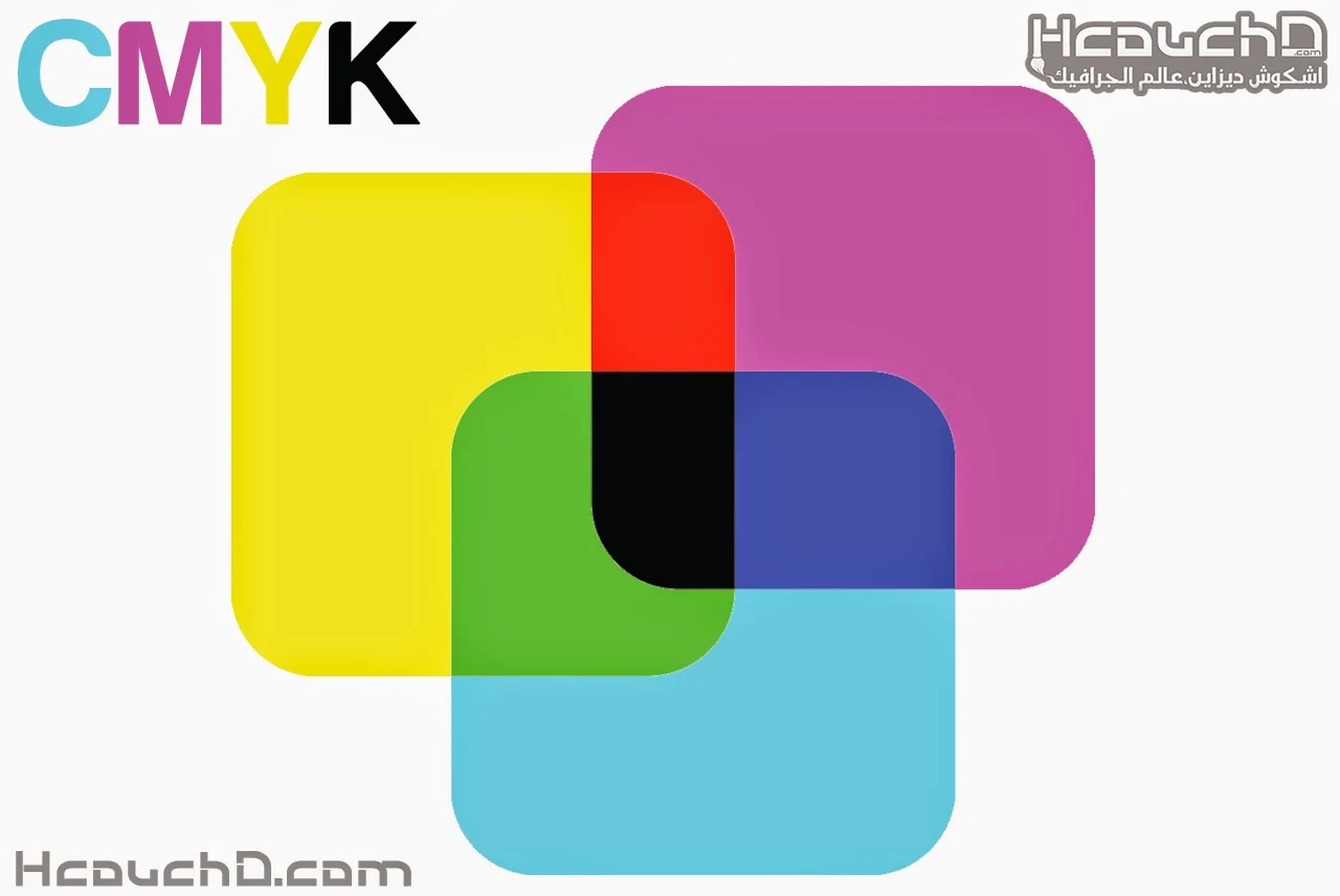 نمط CMYK Color :