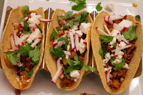 Corn-Chorizo Tacos