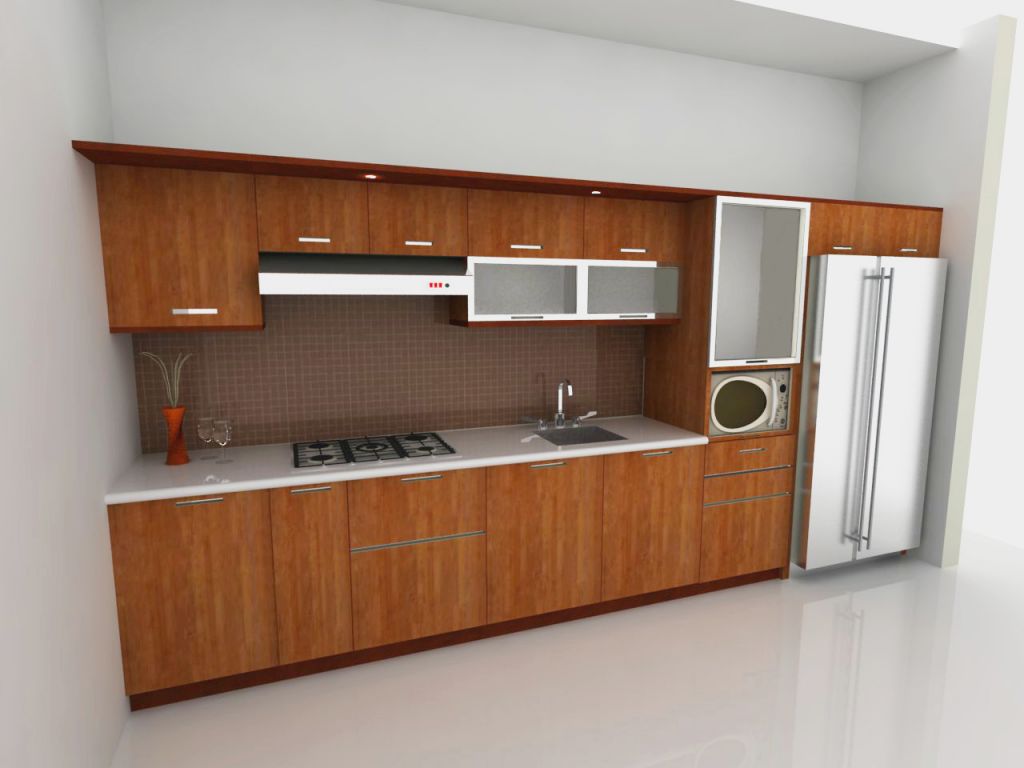 30 Pilihan Model Lemari Minimalis Untuk Dapur  Kecil Rumahmu