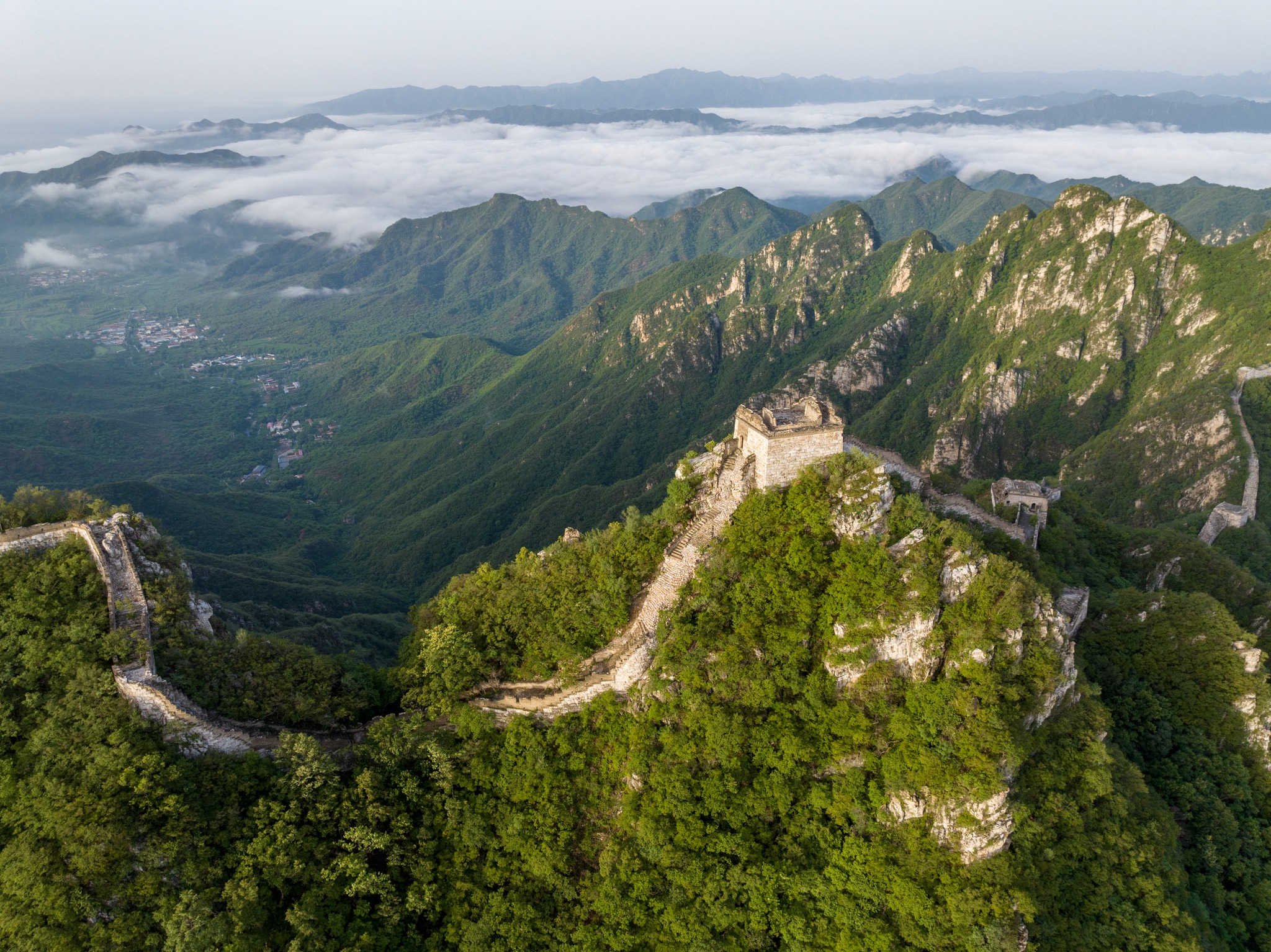 กำแพงเมืองจีนด่านเจี้ยนโค่ว (Jiankou Great Wall: 箭扣长城)