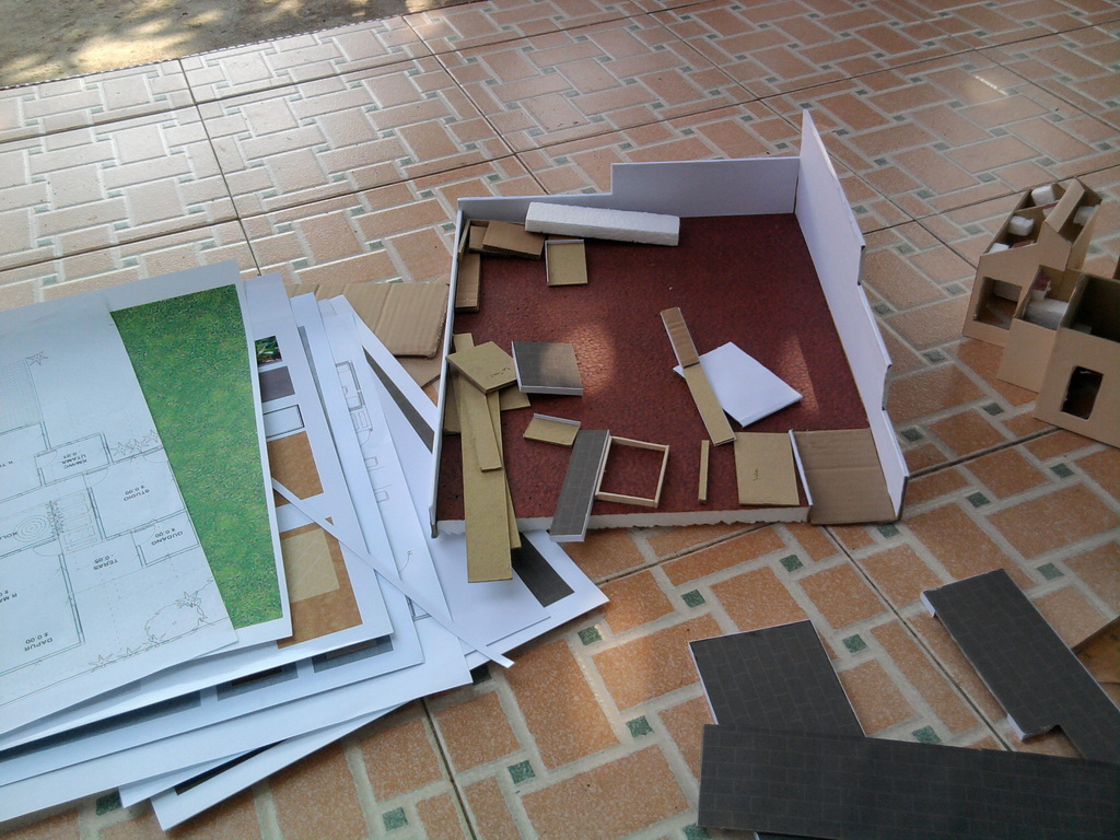 New Vision For Architecture Maket  Rumah  Tropis Modern