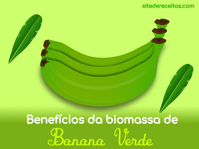 Benefícios da biomassa de banana verde