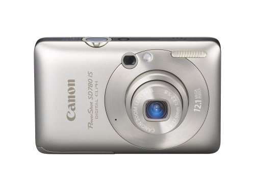 Canon PowerShot SD780IS 12.1 MP Digital Camera with 3x Optical Image Stabilized Zoom and 2.5-inch LCD (Silver)