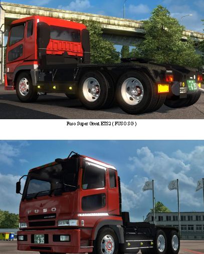 Ets2 truck Fuso Super Great ETS2 ( FUSO SG ) ets indo