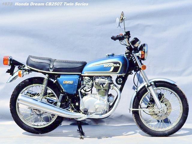 Honda Dream CB250T Twin Series 1973