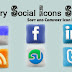 Furry Social Icons Set