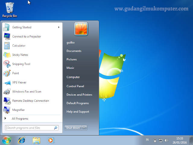 Cara Menginstal Windows 7 Menggunakan Flashdisk