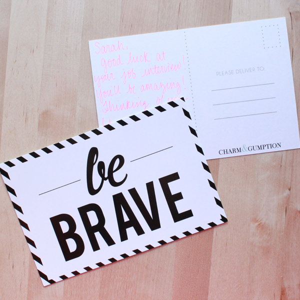 new in the shop: inspiring sentiments by charm & gumption (via Holly Would)