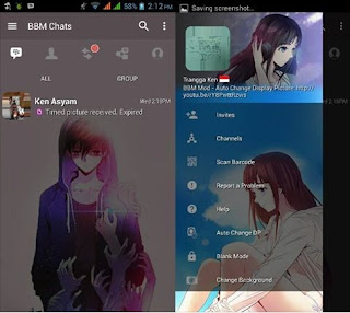  yaitu salah satu tema terpopuler pada aplikasi bbm Kumpulan BBM MOD Anime Terbaru 2017 GRATIS! (Lengkap)