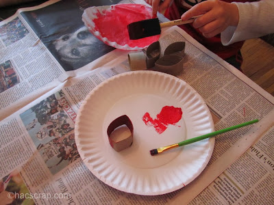 Handmade Poinsettia Ornament