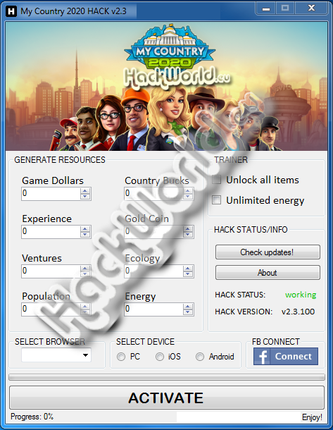 My Country 2020 Hack/Cheat Tool v2.3 (PC, Android and iOS ... - 473 x 610 png 212kB