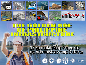 The Duterte Administration has finally launched the Philippines' Golden Age of Infrastructure! During the #Dutertenomics Forum last April 18, 2017, the President Duterte's economic team unveiled the administration's economic program. The forum showed the administration’s development plans and the ambitious infrastructure program that will be rolled out in the next six years –  anchored on the president’s 10-point socioeconomic agenda that seeks to speed up inclusive growth and transform the economy into one that is also pro-poor. 4th on the President's agenda is the acceleration of Infrastructure spending. President Duterte clearly wants things done – but he also wants everything to be transparent, untainted by suspicions of graft and corruption. The newly launched website www.build.gov.ph is a transparency tool that people can access to check the status of these mega-projects. The economic blueprint – with its massive and very ambitious $160-billion infrastructure plan over the next six years – looks very promising. In the plan, there are 64 big-ticket infrastructure projects in the works. Here are 15 projects that can jump-start the Philippines into a world-class economy:  1. BGC to Ortigas Road Link Project Sta. Monica-Lawton Bridge involves the construction of a 4-lane bridge across Pasig River and a 4-lane viaduct structure traversing Lawton Avenue onwards the entrance of Bonifacio Global City and the ramp before Kalayaan Avenue in the City of Makati. The total length of the projects is 961.427 m.  2. UP-Miriam-Ateneo Viaduct The UP-Miriam-Ateneo viaduct aims to reduce the travel time at Katipunan and CP Garcia.  3. Iloilo-Guimaras-Negros-Cebu Link Bridge When completed, you can find it easier to travel to Iloilo, Guimaras, Negros and Cebu via a bus or car. 4. Davao City bypass construction project Travel to Digos, Davao del Sur through Panabo, Davao del Norte will only be only 45 minutes instead of the usual 2 hours.  5. NLEX-SLEX Connector Road The project involves the construction and operation and maintenance of a 8 km. 4-lane elevated expressway over the Philippine National Railway (PNR) right of way. It starts from C3 Road in Caloocan through Manila crossing Espana towards PUP, Sta. Mesa connecting Metro Manila Skyway Stage 3 (MMSS3). Once completed, the NLEX-SLEX Connector road is expected to decongest traffic in Metro Manila by providing an alternative to C-5 Road, EDSA, and other major thoroughfares, and cut the travel time between NLEX and SLEX to 15-20 minutes which today takes more than an hour. 6. Manila-Clark railway Guaranteed ONE HOUR from Metro Manila to Clark International Airport  7. Metro Manila Bus rapid Train system The Metro Manila Bus Rapid Transit (BRT) - Line 1 Project spans 12.3 kilometers from Quezon Memorial Circle (QMC) to Manila City Hall via Elliptical Road, Quezon Avenue, and Espana Boulevard. It is expected to serve 291,500 passengers daily in its first year of operations. The EDSA BRT Line 2 is a proposal to establish and implement a 48.6-kilometer high-quality bus-based mass transportation system and a corresponding pedestrian and bicycle greenway network. The system consists of four corridors; namely, a main corridor along EDSA, and spur corridors along Ayala Ave. to World Trade Center, Ortigas to Bonifacio Global City, and NAIA terminals.  8. Mindanao Railway A 105 kilometer segment of the larger 830 kilometer Mindanao Railway network. The Mindanao Railway will connect major cities, seaports, economic zones, allowing for faster transportation of passengers and freight. The Tagum-Davao-Digos segment alone is expected to serve over 100,000 passengers daily in its opening year.  9. Regional Airport Development This list includes Bacolod Airport, Davao Airport, Iloilo Airport, Laguindingan Airport, Bohol Airport, and Puerto Princesa Airport. The project involves construction of new airports in Bohol and Palawan, and the expansion, development and upgrade of the other airports mentioned.  10. RORO Ports Development Also called Central Spine RORO Alignment Project (CSR), the project aims tp align road and sea linkages through the Roll-on Roll-off system from Batangas Port, Batangas City to Cagayan de Oro. These include RORO ports in Manila, Batangas, Oriental Mindoro, Naga, Aklan, Iloilo, Negros Occidental, Cebu, Bohol, Zamboanga.  11. Clark International Airport , New Terminal Building With a proposed capacity of 8 million passengers, the new terminal is expected to decongest Manila-based terminals and encourage Filipinos to use the airport as a viable alternative to the NAIA.  12. Clark Green City Envisioned to be the country’s  first smart, disaster-resilient and green metropolis, the Clark Green City is a 9,450-hectare master planned property within the Clark Special Economic Zone. At full development, Clark Green City will have some 1.12 million residents, 800,000 workers and contribute a gross output of approximately P1.57 trillion per year to the national economy.  13. BGC to NAIA Bus Rapid Transit System One can arrive at the NAIA airport within 15 minutes from Fort Bonifacio. No traffic and no delay.  14. Subic Clark Cargo Railway Project A connection from the Subic port and the Clark airport to reduce the number of cargo and delivery trucks traversing Metro Manila, and in effect, reducing cost of goods.  15. Mega Manila Subway Phase 1 from Quezon city to Taguig A 25-kilometer underground mass transportation system connecting major business districts and government centers. It is expected to serve around 370,000 passengers per day in its opening year alone. The feasibility study is being conducted with the help of a grant from the Japan International Cooperation Agency (JICA). In his 10-point Socioeconomic Agenda, President Rodrigo Duterte envisioned the reduction of poverty from 21.6% in 2015 to 13%-15% by 2022. The acceleration of infrastructure and the development of industries will yield robust growth across the archipelago, create jobs and uplift the lives of Filipinos. Infrastructure is among the top priorities of this Administration with public spending on infrastructure projects targeted to reach 8-9 trillion pesos from ‎2017-2022.
