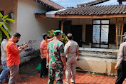 Polsek Ngunut Bersama Unit Inafis Polres Tulungagung Olah TKP Kebakaran Rumah di Desa Pandansari