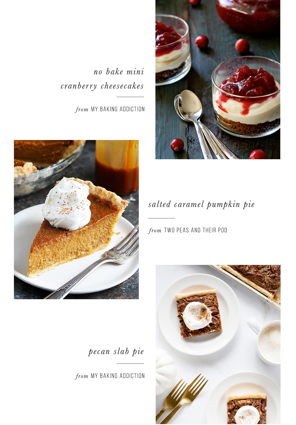 Thanksgiving Recipe Roundup