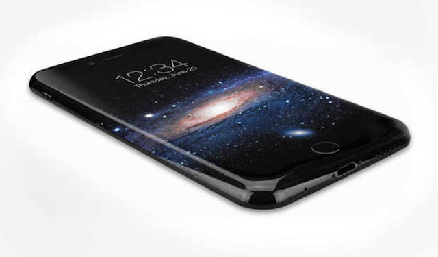 An Oled plastic slab for the iPhone 8?