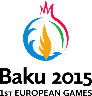 Logo Jeux Européens Bakou 2015  (Logo European Games Baku 2015)