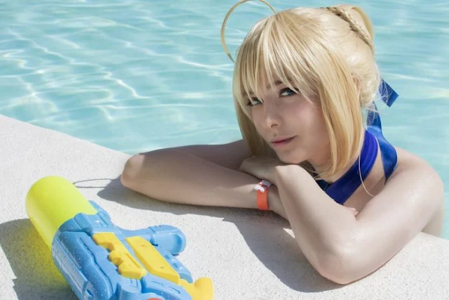 fate saber cosplay tutorial photos