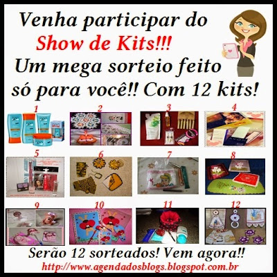 Eba participei e ganhei um dos kits !!!