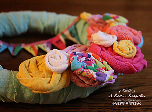 fabric rosettes